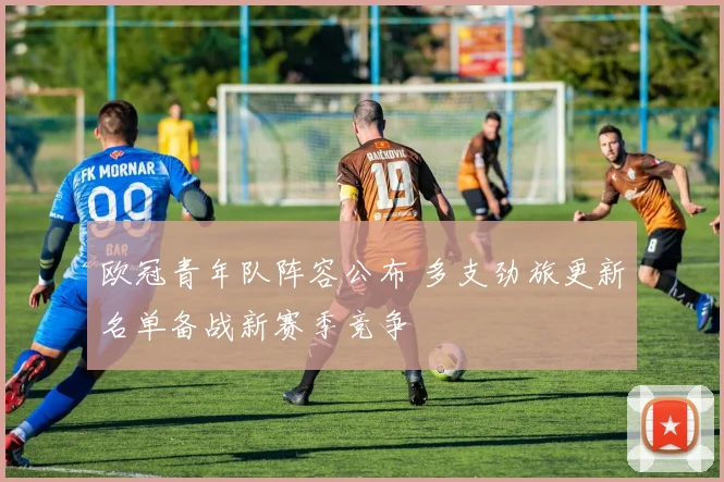 欧冠青年队阵容公布 多支劲旅更新名单备战新赛季竞争